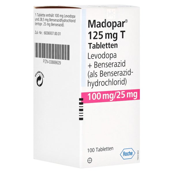 Madopar 125 T Tabletten 100 St