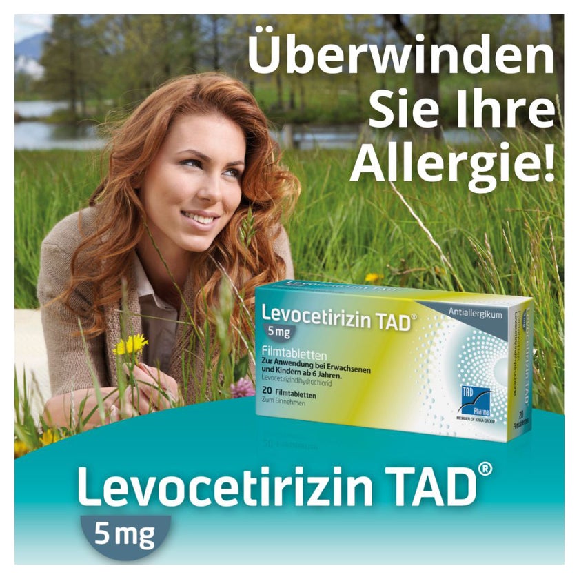 Levocetirizin TAD 5mg Filmtabletten 20 St