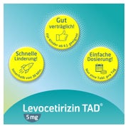 Levocetirizin TAD 5mg Filmtabletten 20 St