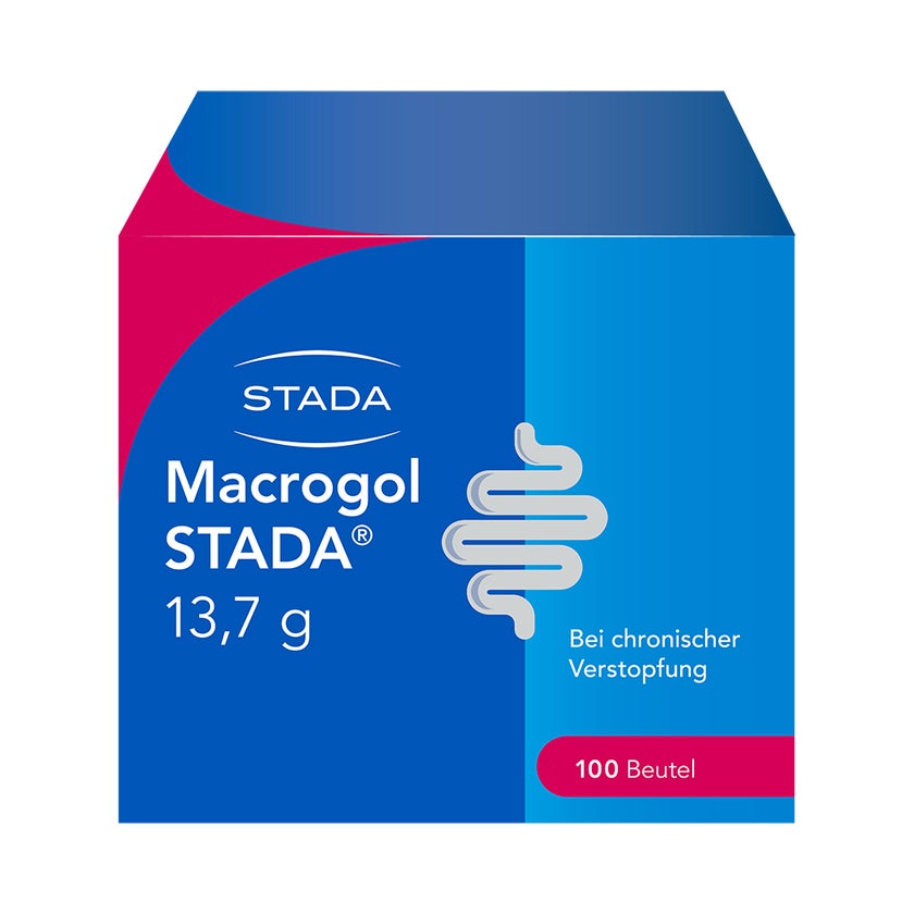 Macrogol STADA 13.7g Pulver 100 St