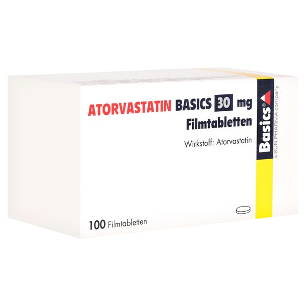 Atorvastatin Basics 30 mg Filmtabletten 100 St