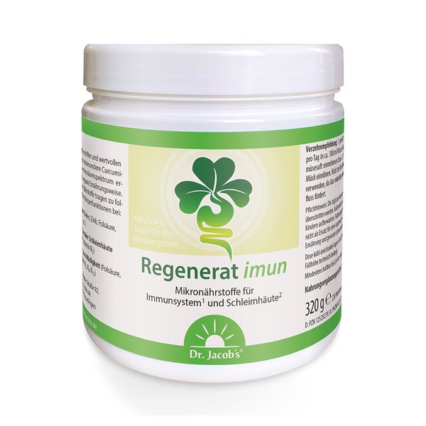 Dr. Jacob's Regenerat imun 25 Vitalstoffe+Glutamin+Omega-3 320 g