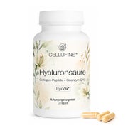 Produktabbildung: Cellufine® Hyaluronsäure-Kapseln mit Collagen-Peptiden und Q10 – Kapseln 120 St