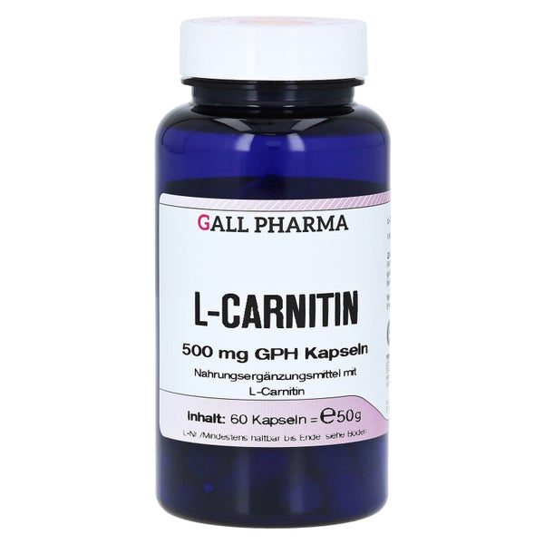 L-carnitin 500 mg GPH Kapseln 60 St