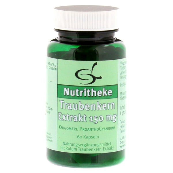 Traubenkernextrakt 150 mg Kapseln 60 St