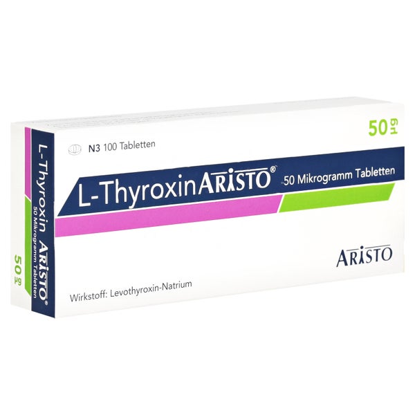 L-thyroxin Aristo 50 Mikrogramm Tablette 100 St