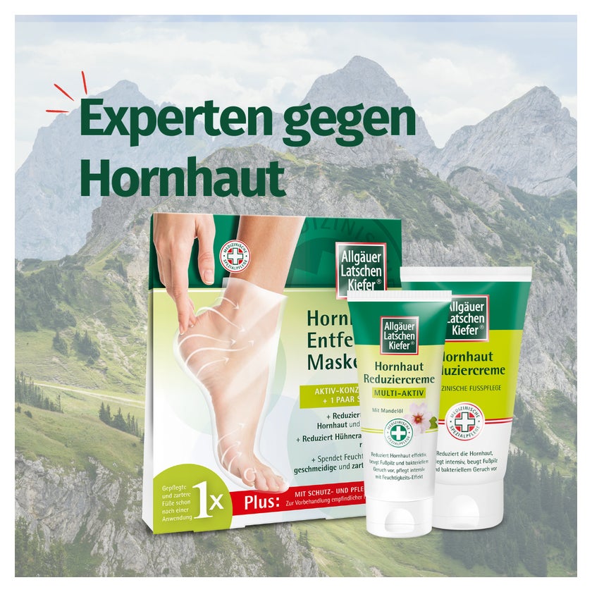 Allguer Latschenkiefer Hornhaut-Entferner-Maske plus 1 P gnstig kaufen |  medpex