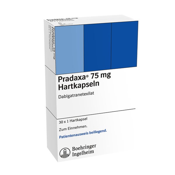 Pradaxa 75 mg Hartkapseln 30 St