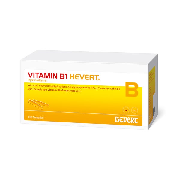 Vitamin B1 Hevert Ampullen 100X2 ml
