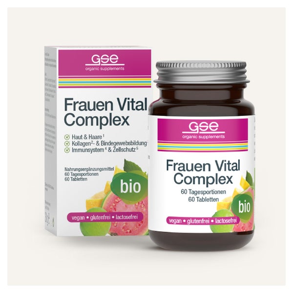 GSE Frauen Vital Complex (Bio) 60 St