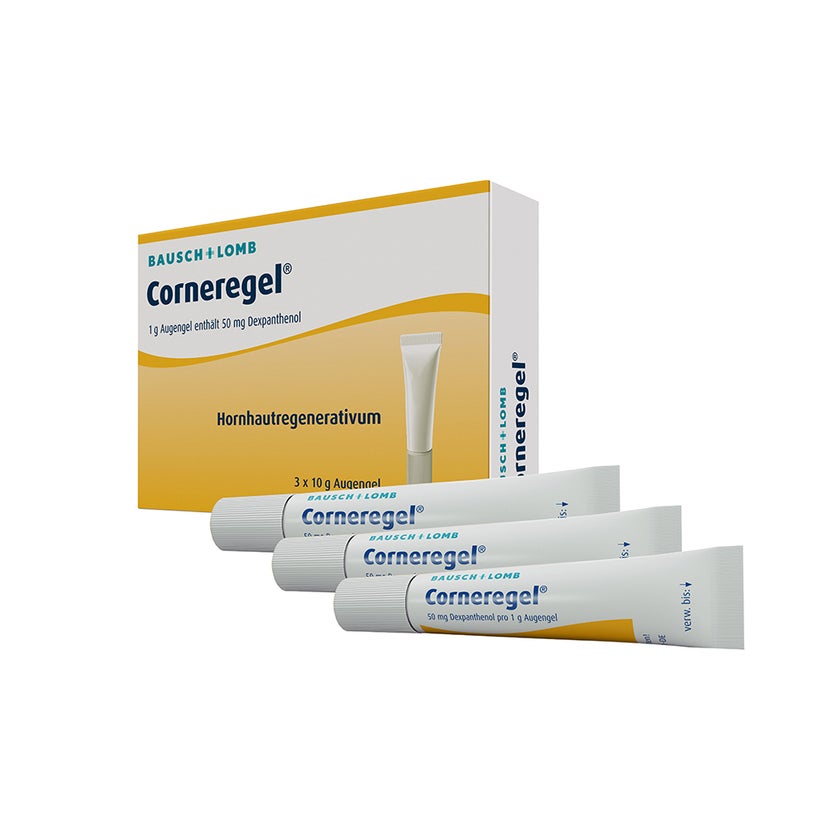 Corneregel Augengel 3X10 g