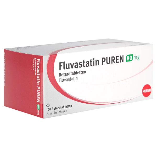 Fluvastatin Puren 80 mg Retardtabletten 100 St