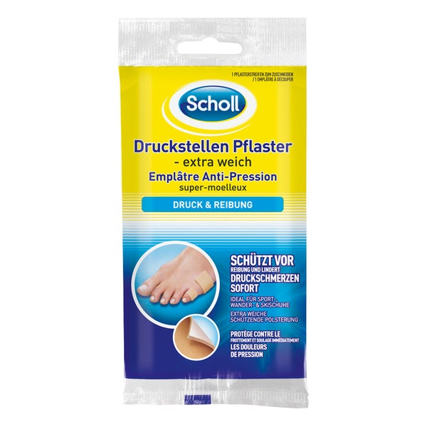 Scholl Druckstellen Pflaster extra weich 1 St