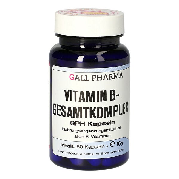 Vitamin B Gesamtkomplex Kapseln 60 St