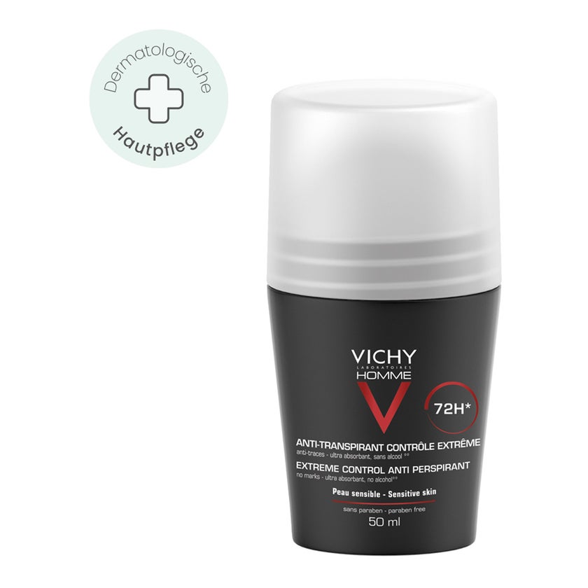 Vichy Homme Deo Roll-On Anti-Transpirant 72h 50 ml