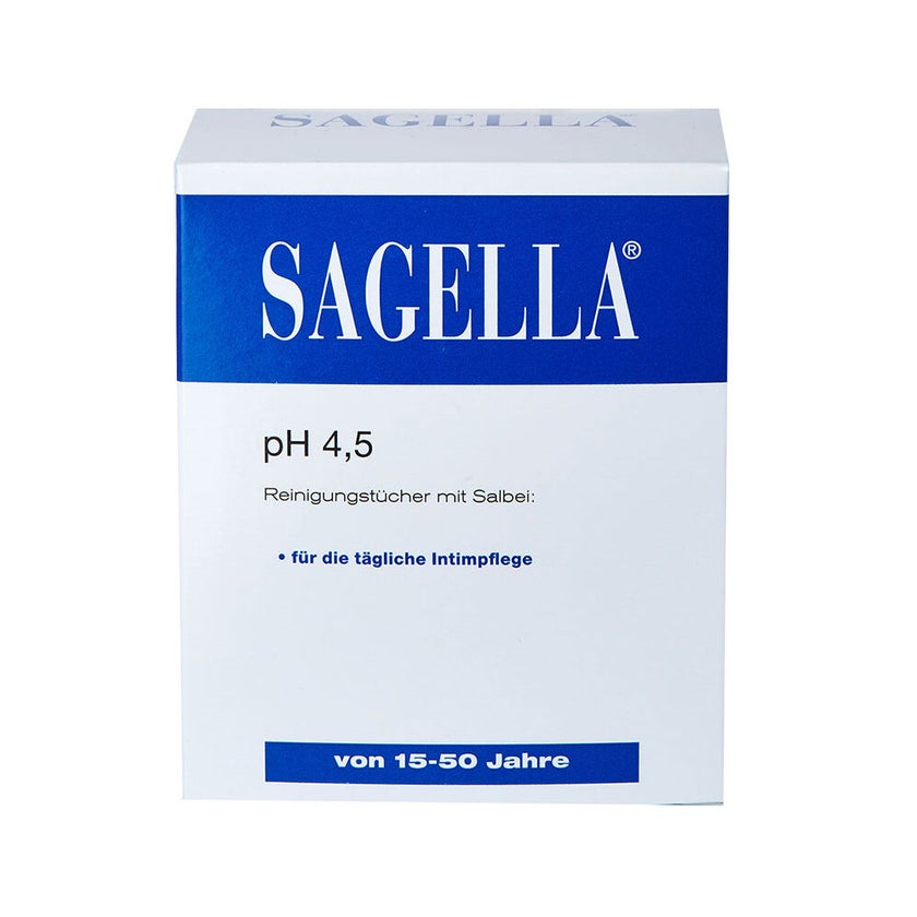 Sagella pH 4,5 Reinigungstücher 10 St