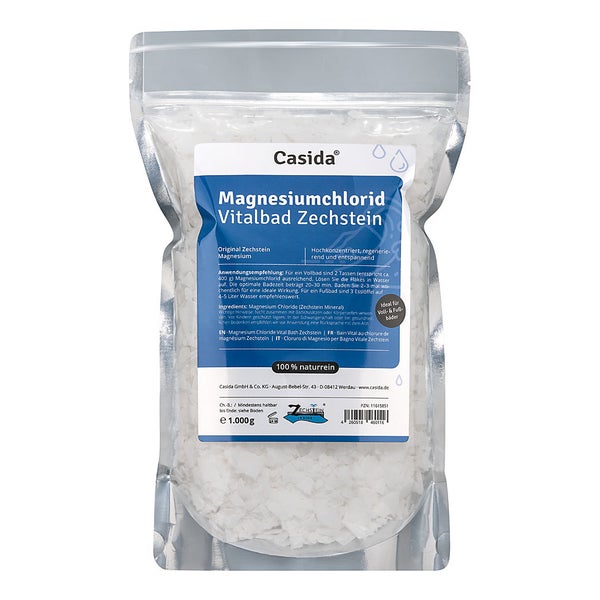 Casida Magnesiumchlorid Vitalbad Zechstein 1 kg