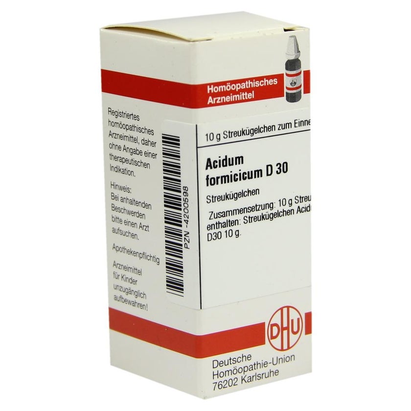 Acidum Formicicum D 30 Globuli 10 g
