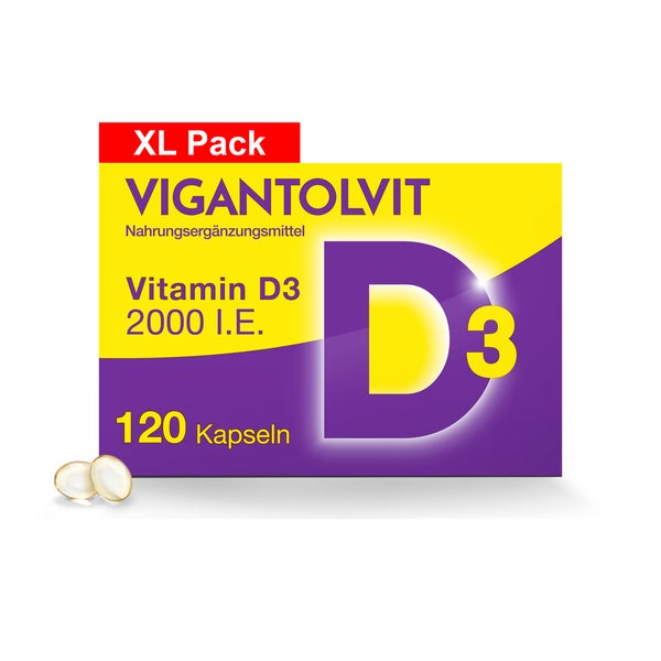 VIGANTOLVIT® Vitamin D3 2000 I.E. 120 St