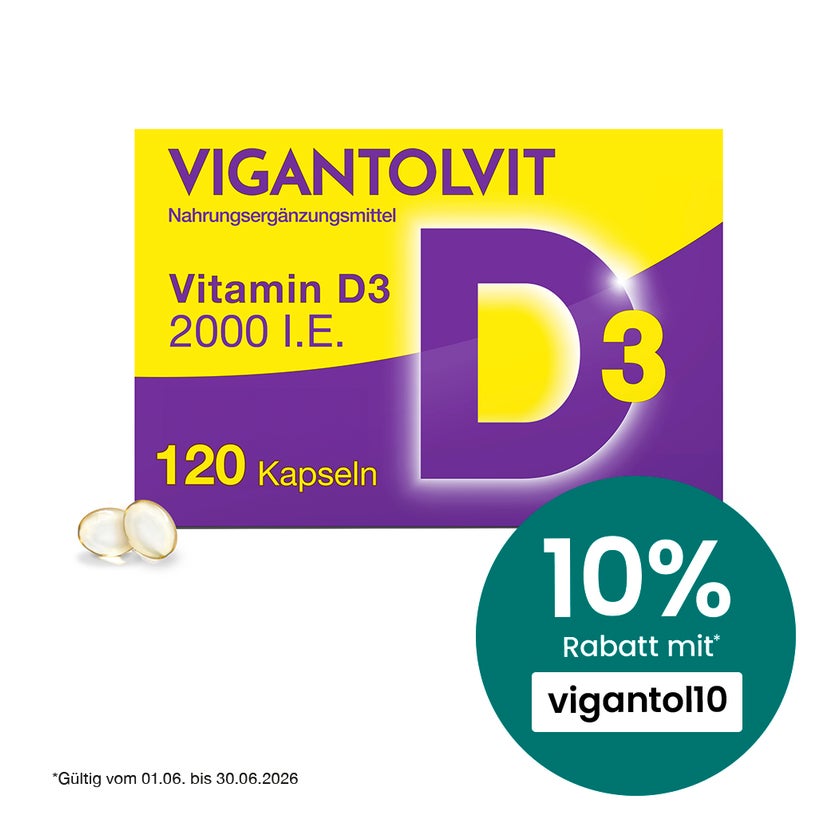 VIGANTOLVIT® Vitamin D3 2000 I.E. 120 St