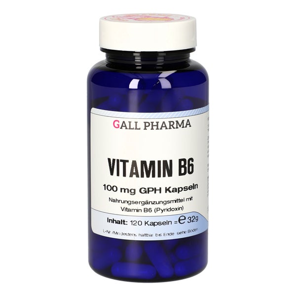 Vitamin B6 100 mg GPH Kapseln 120 St