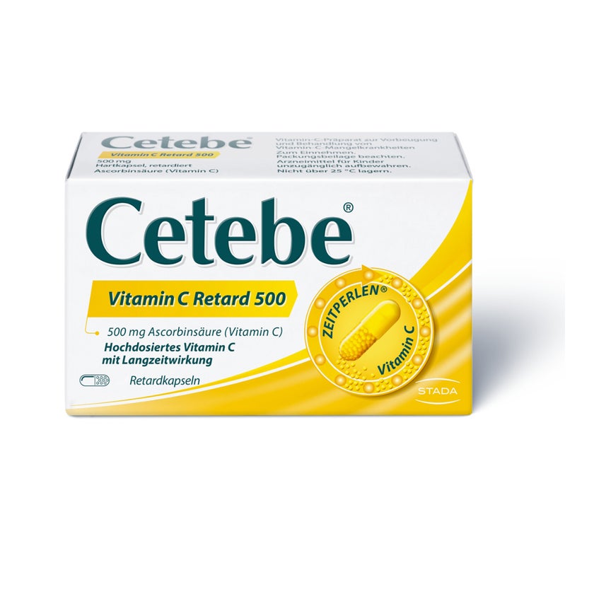 CETEBE VITAMIN C RETARD500 180 St