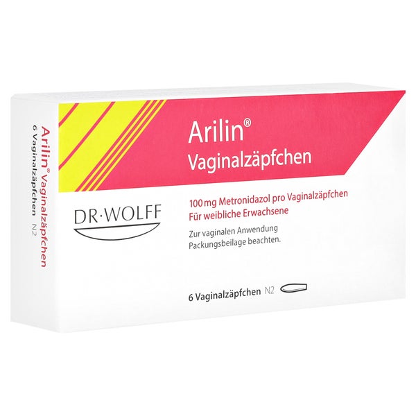 Arilin Vaginalzäpfchen 6 St
