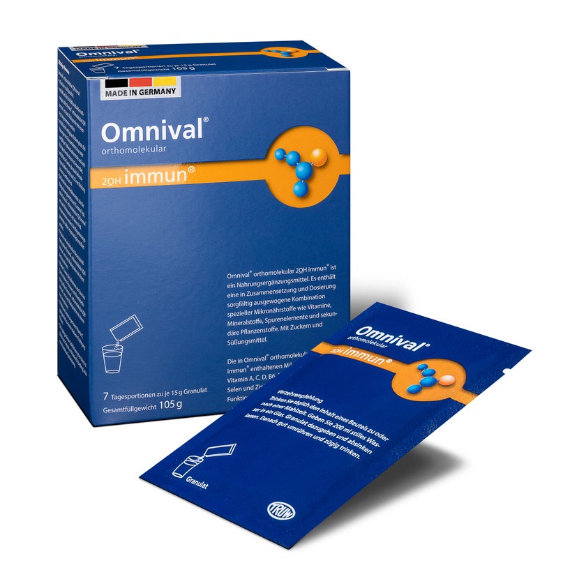 Omnival orthomolekular 2OH immun Granulat 7 St