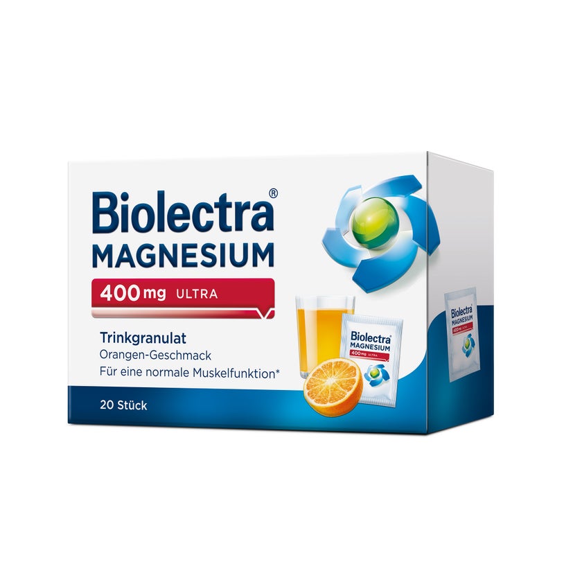 Biolectra MAGNESIUM 400 mg ultra Trinkgranulat 40 St