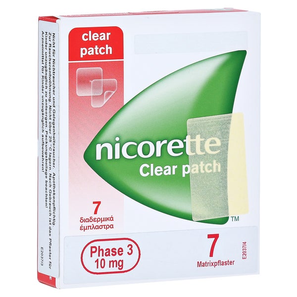 Nicorette TX Pflaster 10 mg - Reimport 7 St