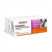Produktabbildung: Cetirizin ratiopharm 10 mg Allergietabletten 100 St
