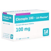 Clozapin 100-1a Pharma Tabletten 100 St