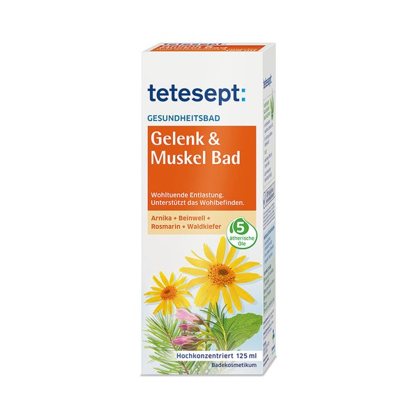 tetesept Gelenk & Muskel Bad 125 ml