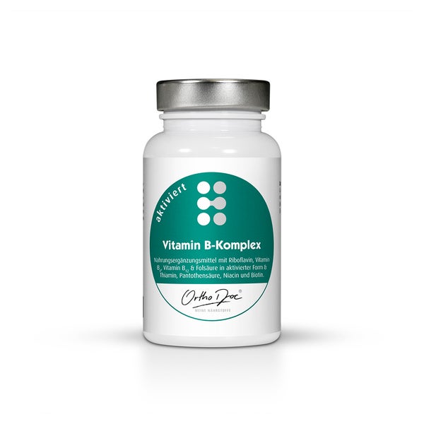 Orthodoc Vitamin B-komplex aktiviert Kap 60 St