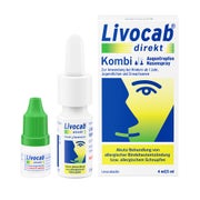 Produktabbildung: Livocab® direkt Kombi Augentropfen & Nasenspray 1 P
