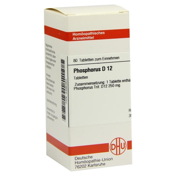 Phosphorus D 12 Tabletten 80 St
