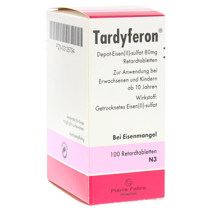 Tardyferon Depot-eisen(ii)-sulfat 80 mg 100 St