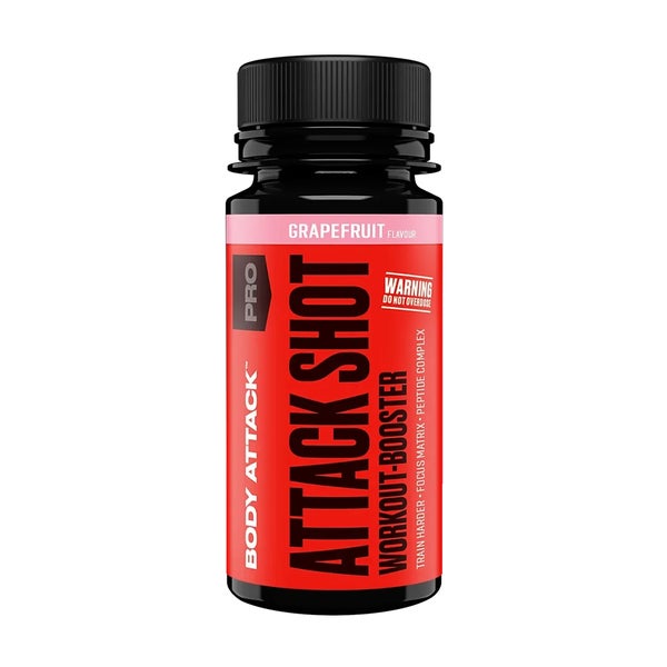 Body Attack Attack Shot 20 x Grapefruit 60 ml