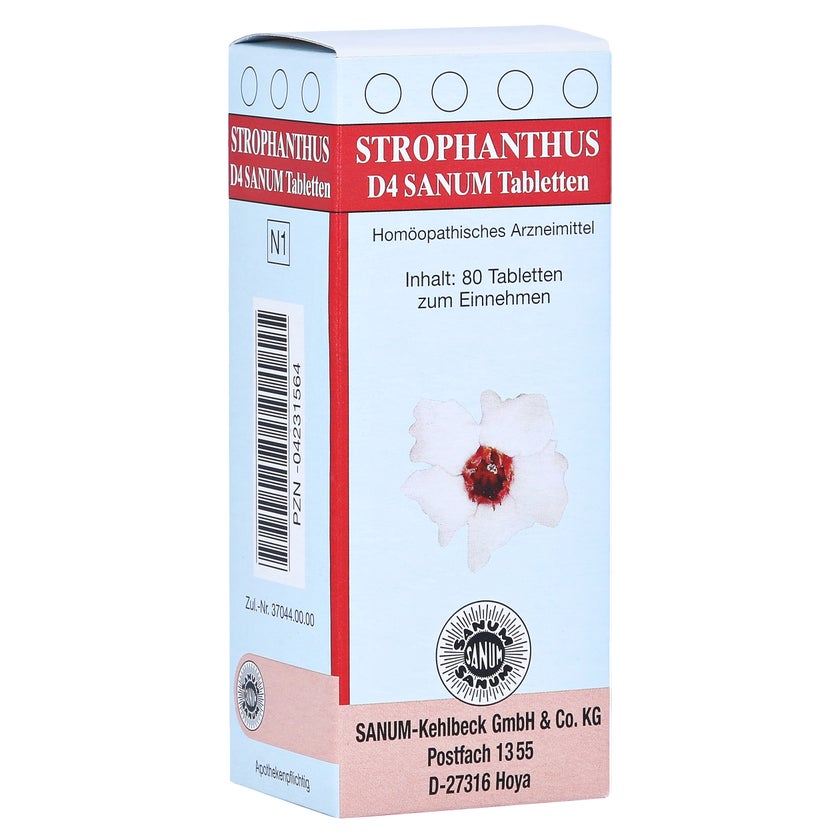 Strophanthus D 4 Sanum Tabletten 80 St