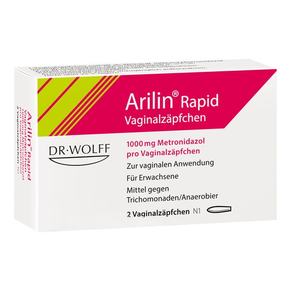 Arilin Rapid Vaginalsuppositorien 2 St