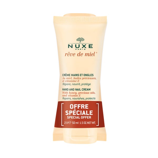 Nuxe Reve De Miel Hand- und Nagelcreme Doppelpack 2X50 ml