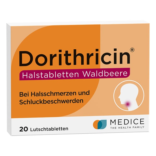 Dorithricin Halstabletten Waldbeere 20 St