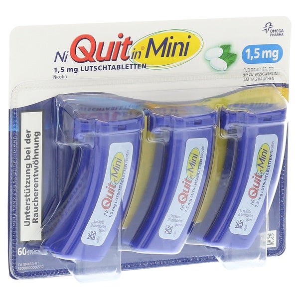 Niquitin Mini 1,5 mg Lutschtabletten 60 St