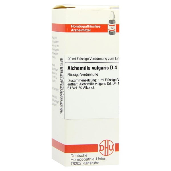 Alchemilla Vulgaris D 4 Dilution 20 ml