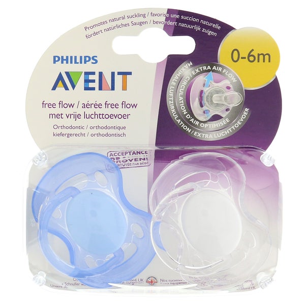 Avent Beruhigungssauger Freeflow 0-6 Mon 1 St