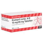 ENALAPRIL comp.AbZ 10 mg/25 mg Tabletten 100 St