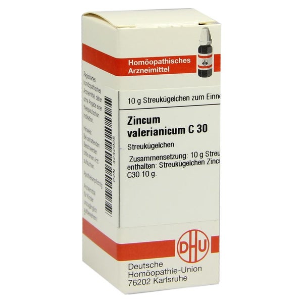 Zincum Valerianicum C 30 Globuli 10 g