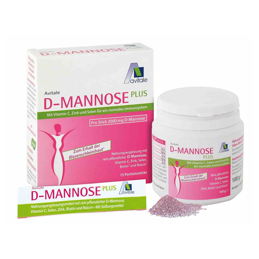 D-Mannose Sparset 15x Stick+100g Pulver 1 P