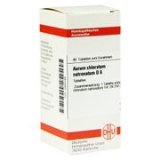 Produktabbildung: Aurum Chloratum Natronatum D 6 Tabletten 80 St