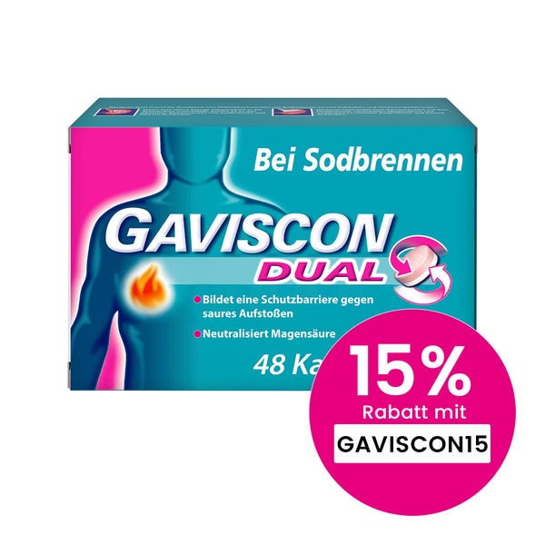 GAVISCON Dual Kautabletten 48 St